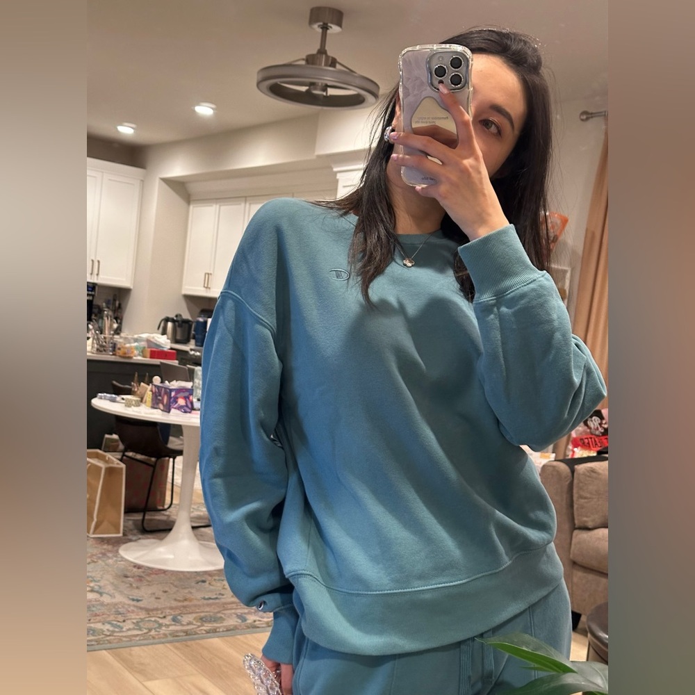 Champion Sweat Sets Teal Green Size Small Tracksuits
